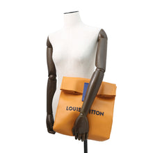 Load image into Gallery viewer, LOUIS VUITTON Sandwich Bag Saffron/BlueM24578 Leather