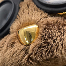 将图像加载到图库查看器中,LOUIS VUITTON Bag Charm・LV Louis Bear Brown/BlueM03178 Fake fur