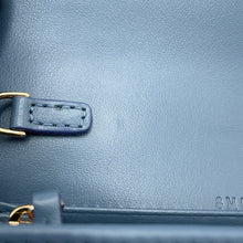 Load image into Gallery viewer, FENDI Zucca Pattern F is FENDI Chain Long Wallet Blue8M0365 Leather