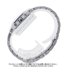 Load image into Gallery viewer, CARTIER Santos Galve SM W24mm×H34mm Stainless Steel White DialW20017D6