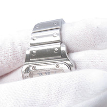 将图像加载到图库查看器中,CARTIER Santos Galve SM W24mm×H34mm Stainless Steel White DialW20017D6