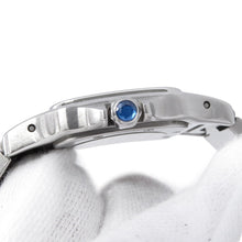 将图像加载到图库查看器中,CARTIER Santos Galve SM W24mm×H34mm Stainless Steel White DialW20017D6