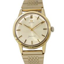 Load image into Gallery viewer, OMEGA Seamaster W35mm Stainless Steel Gold Plated Silver Dial14390