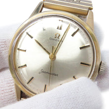 Load image into Gallery viewer, OMEGA Seamaster W35mm Stainless Steel Gold Plated Silver Dial14390