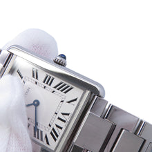 将图像加载到图库查看器中,CARTIER Tank Solo LM H27.4mm×W34.8mm Stainless Steel Silver DialW5200014