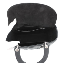 将图像加载到图库查看器中,Dior Cannage Lady Dior 2WAY Handbag BlackM0565PWRT_M900 Grained CalfLeather Size Medium