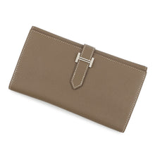 将图像加载到图库查看器中,HERMES Bearn Dupri Etoupe Chevre Myzore Goatskin