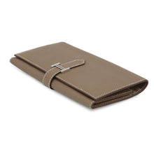 将图像加载到图库查看器中,HERMES Bearn Dupri Etoupe Chevre Myzore Goatskin