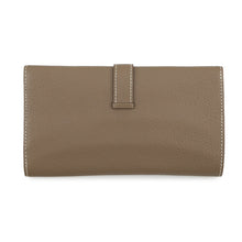 将图像加载到图库查看器中,HERMES Bearn Dupri Etoupe Chevre Myzore Goatskin