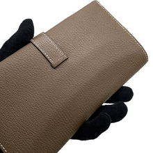 将图像加载到图库查看器中,HERMES Bearn Dupri Etoupe Chevre Myzore Goatskin