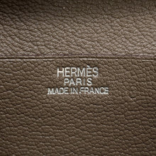 将图像加载到图库查看器中,HERMES Bearn Dupri Etoupe Chevre Myzore Goatskin