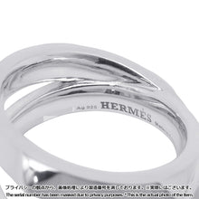 Load image into Gallery viewer, HERMES Crew Do H Ring Size 55/#15 SV925