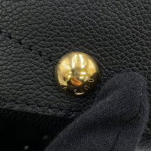 将图像加载到图库查看器中,LOUIS VUITTON Montaigne Noir/BeigeM45778 Monogram Empreinte Leather Size BB