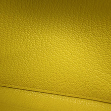 将图像加载到图库查看器中,HERMES Kelly wallet long to go Lime Chevre Myzore Goatskin
