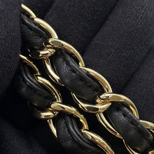 将图像加载到图库查看器中,CHANEL Matelasse W flap ChainShoulder BlackA58600 Lambskin Size 30