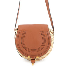 将图像加载到图库查看器中,Chloe Mercy Shoulder Bag Beige/BrownCHC220S735G5825M Raffia Leather