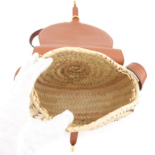 将图像加载到图库查看器中,Chloe Mercy Shoulder Bag Beige/BrownCHC220S735G5825M Raffia Leather