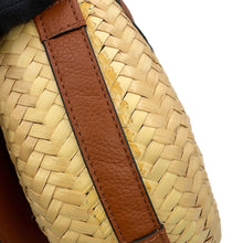 将图像加载到图库查看器中,Chloe Mercy Shoulder Bag Beige/BrownCHC220S735G5825M Raffia Leather