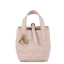 Load image into Gallery viewer, Dior To Jules Vertical Macrocannage Handbag Powder PinkS6100OSNW Calf Leather Size Nano