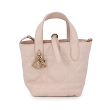 Load image into Gallery viewer, Dior To Jules Vertical Macrocannage Handbag Powder PinkS6100OSNW Calf Leather Size Nano