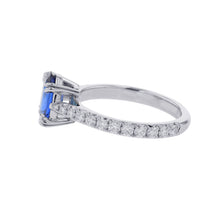 Load image into Gallery viewer, HARRY WINSTON Oval Shape Sapphire Ring Size Approximately No. 7RGSPOV010BRL Pt950