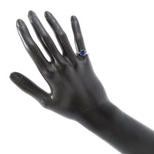 Load image into Gallery viewer, HARRY WINSTON Oval Shape Sapphire Ring Size Approximately No. 7RGSPOV010BRL Pt950