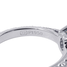 Load image into Gallery viewer, HARRY WINSTON Oval Shape Sapphire Ring Size Approximately No. 7RGSPOV010BRL Pt950