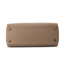 Load image into Gallery viewer, HERMES Kelly Retourne Etoupe Togo Leather Size 28