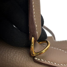 Load image into Gallery viewer, HERMES Kelly Retourne Etoupe Togo Leather Size 28