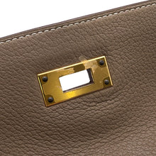 Load image into Gallery viewer, HERMES Kelly Retourne Etoupe Togo Leather Size 28
