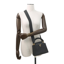 Load image into Gallery viewer, LOUIS VUITTON Capucines NoirM56071 Taurillon Leather Size MINI