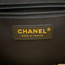 将图像加载到图库查看器中,CHANEL Shopping Bag Tote Bag Black/BeigeAS5811 Raffia Size Small