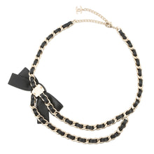 将图像加载到图库查看器中,CHANEL ChainBelt Size 70/28 BlackAAB382 Calf Leather Metal