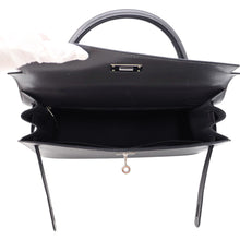 Load image into Gallery viewer, HERMES Kelly Sellier Graphite Courchevel Size 32