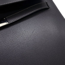 Load image into Gallery viewer, HERMES Kelly Sellier Graphite Courchevel Size 32