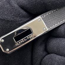 将图像加载到图库查看器中,HERMES Kelly Sellier Graphite Courchevel Size 32