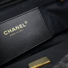 将图像加载到图库查看器中,CHANEL Matelasse Flap Bag BlackAS5737 Washed Denim