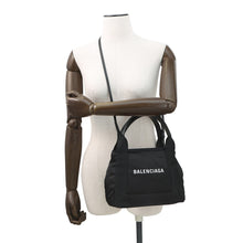 将图像加载到图库查看器中,BALENCIAGA Navy Kabas Black390346 Nylon Size XS