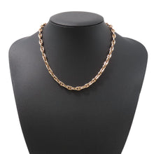Load image into Gallery viewer, HERMES Chaine d'Ancre Necklace 62 frames Size TPM 18K Pink Gold