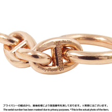 将图像加载到图库查看器中,HERMES Chaine d'Ancre Necklace 62 frames Size TPM 18K Pink Gold