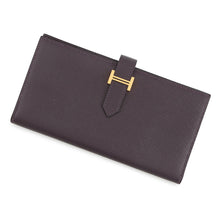 将图像加载到图库查看器中,HERMES Beansufla Raisin Epsom