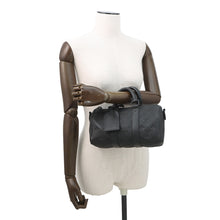 将图像加载到图库查看器中,LOUIS VUITTON Keepall Bandouliere NoirM20900 Monogram・Taurillon Size 25