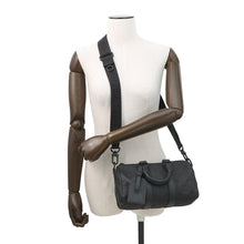 将图像加载到图库查看器中,LOUIS VUITTON Keepall Bandouliere NoirM20900 Monogram・Taurillon Size 25
