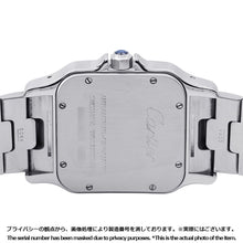 将图像加载到图库查看器中,CARTIER Santos Galve XL H45mm×W32mm Stainless Steel K18YG White DialW20099C4
