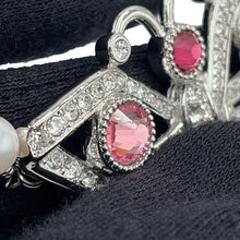 Load image into Gallery viewer, CHANEL Métiers d'Art Collection Butterfly Choker SilverABG135 Metal Rhinestone Faux Pearl