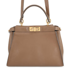 Load image into Gallery viewer, FENDI Peekaboo Selleria Brown8BN290 Leather Size regular