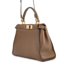 Load image into Gallery viewer, FENDI Peekaboo Selleria Brown8BN290 Leather Size regular