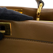 Load image into Gallery viewer, FENDI Peekaboo Selleria Brown8BN290 Leather Size regular