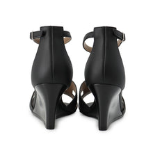 将图像加载到图库查看器中,HERMES Legend Sandals Black Leather Size 35