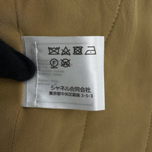 Load image into Gallery viewer, CHANEL Tweed 4-pocket collarless jacket and skirt set with Gripoa buttons Size Jacket36/Skirt38 Black/Yellow/Navy/Bordeaux/GoldP61915V47013 Cotton44% Polyamide31% Silk12% Acetate9% Mohair 4%